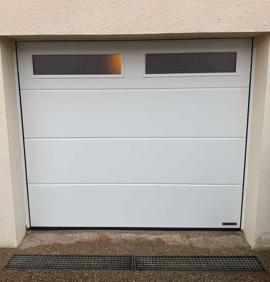 Remplacement porte de garage — Après